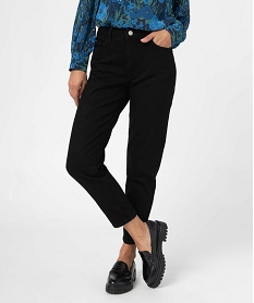 SANS GENRE ARGENT GLITTER PANTALON NOIR:40286101060-Coton////