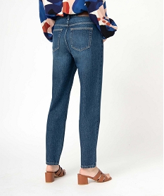 jean femme coupe mon taille normale bleu pantalons jeans et leggingsD365101_3