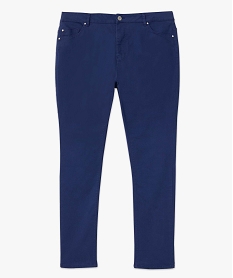 pantalon coupe regular femme grande taille bleu pantalons et jeansD367701_1