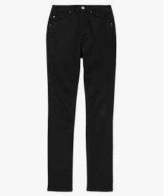 pantalon coupe regular taille normale femme noirD368301_4