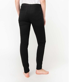 pantalon coupe slim taille normale femme noir pantalonsD368701_3
