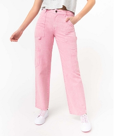 jean femme coupe large - camps united rose pantalonsD371701_1