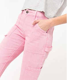 jean femme coupe large - camps united rose pantalonsD371701_2