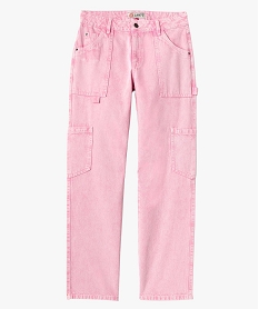 jean femme coupe large - camps united rose pantalonsD371701_4