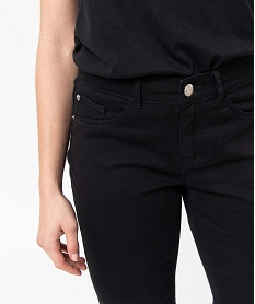 pantacourt femme taille normale noir vif pantacourtsD372601_2