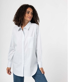 HOMEWEAR PINK CHEMISE RAYE BLEU:40288510292-Coton////