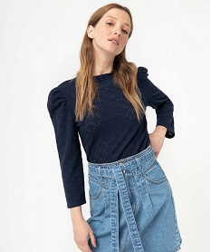 PANTALON NOIR TEE-SHIRT NOIR:40289570715-Coton////