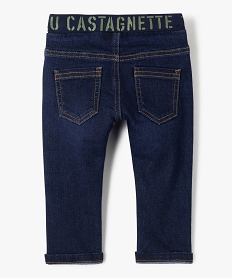 jean bebe garcon coupe slim - lulucastagnette bleu jeansD419301_4