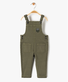 GEMO Salopette bébé garçon en denim coloré- LuluCastagnette Vert