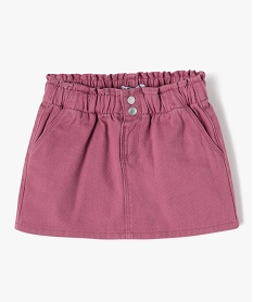 jupe en jean bebe fille en couleur violetD432701_1