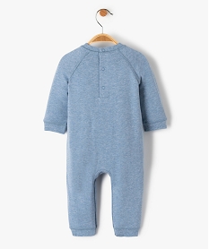 pyjama sans pieds bebe en jersey bleuD452301_3
