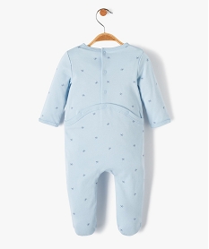 pyjama bebe a motifs fruits exotiques fermeture pont dos bleuD453301_3
