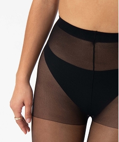 collant en voile resistant femme (lot de 2) noir collantsD463001_2