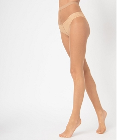 GEMO Collant voile transparent infaillible femme beige standard