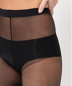 collant voile transparent infaillible femme noir standard collantsD463201_2