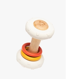 hochet bebe en bois et caoutchouc naturel - sophie la girafe multicoloreD464601_2