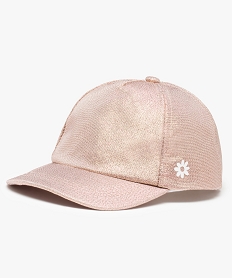 GEMO Casquette fille scintillante à reflets Multicolore