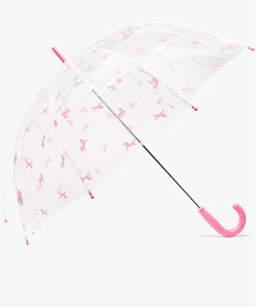 parapluie enfant a motifs licornes rose standardD474401_1