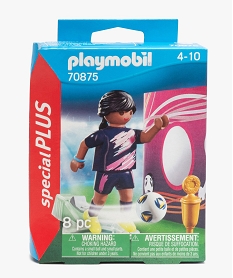 jeu figurine joueuse de foot - playmobil multicoloreD476701_1