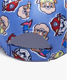 casquette garcon avec motifs chiens - pat patrouille bleu standardD480301_2