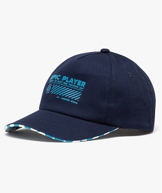 GEMO Casquette garçon avec motif Formule 1 Bleu