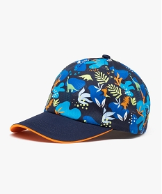 casquette garcon avec motifs exotiques multicolores multicoloreD480901_1