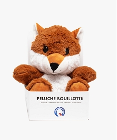 peluche bouillotte renard micro-ondable brunD482201_1