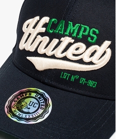 casquette garcon avec inscription brodee - camps united bleuD484001_3