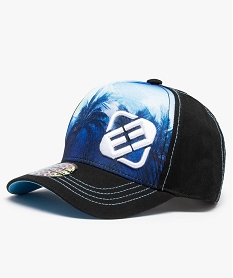 GEMO Casquette garçon imprimé palmiers - Freegun Bleu