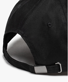 casquette homme bimatiere unie noir standard chapeaux casquettes et bonnetsD485201_2