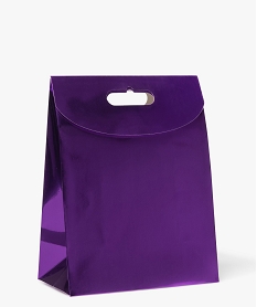 sac cadeau uni avec rabat scratch coloris metallise violet autres accessoiresD486201_1