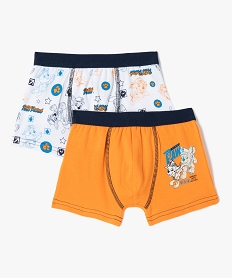 boxers garcon imprimes (lot de 2) - pat patrouille multicoloreD501901_1