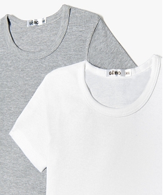 tee-shirts a manches courtes en coton biologique garcon (lot de 2) multicoloreD504401_2