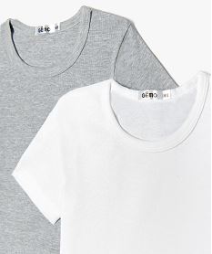 tee-shirts a manches courtes en coton biologique garcon (lot de 2) multicoloreD504401_4
