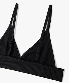 maillot de bain fille 2 pieces a rayures ton sur ton noir maillots de bain 2 piecesD507901_2