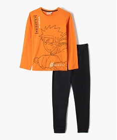 GEMO Pyjama garçon jersey imprimé - Naruto Orange