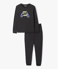 GEMO Pyjama garçon avec motif manette de jeu vidéo Gris