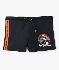 shorty de bain garcon a motif naruto - freegun noirD511401_1