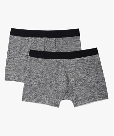 boxers en microfibre avec large ceinture homme (lot de 2) gris boxers et caleconsD511801_1