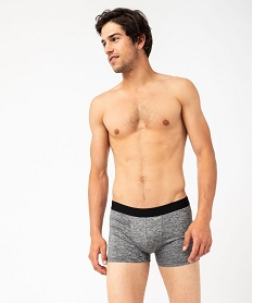 boxers en microfibre avec large ceinture homme (lot de 2) gris boxers et caleconsD511801_2