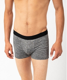 boxers en microfibre avec large ceinture homme (lot de 2) gris boxers et caleconsD511801_3