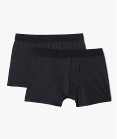 boxers en microfibre avec large ceinture homme (lot de 2) noir boxers et caleconsD511901_1