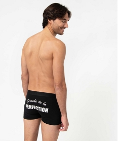 boxer homme en coton stretch extensible lot de 2 imprime boxers et calecons homme GEMO