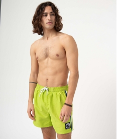 short de bain homme look sportswear vertD515101_1