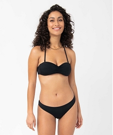 bas de maillot de bain femme forme culotte noir bas de maillots de bainD520001_3