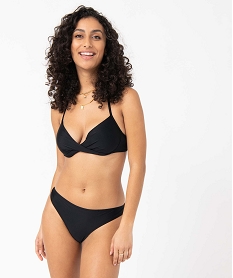 bas de maillot de bain femme forme tanga noir standard bas de maillots de bainD521301_3
