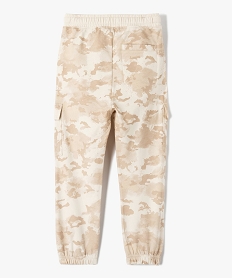 pantalon de jogging garcon avec motif camouflage imprimeD539001_4