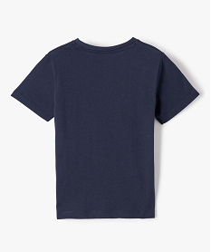 tee-shirt garcon avec inscription xxl sur le buste - camps united bleu tee-shirtsD549301_4