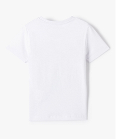 tee-shirt garcon avec inscription xxl sur le buste - camps united blanc tee-shirtsD549401_4