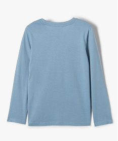 tee-shirt garcon a manches longues avec motif xl - pat patrouille bleu tee-shirtsD549801_3